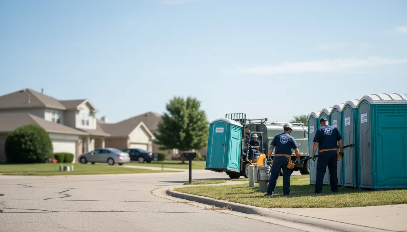 Porta Potty Rental in Valles Mines, MO near me